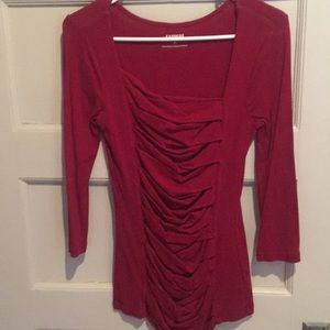 *SOLD* Gathered front top